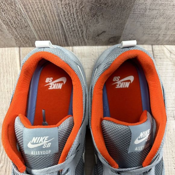 Nike Men's SB Alleyoop Obsidian Mist Shoes Sneakers Gray Size 12 CJ0882-400 - Picture 11 of 15